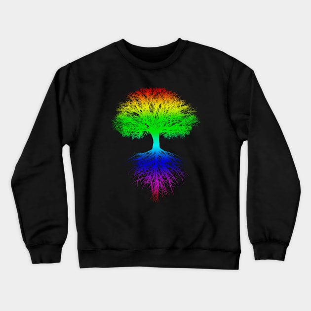 Sunshine, Lollypops and Rainbows Crewneck Sweatshirt by wanungara